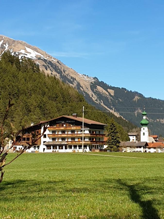 Gasthof Schwarzer Adler Hotel Steeg Exterior foto